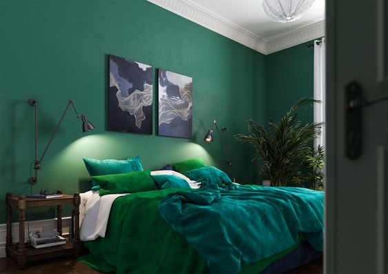 The Most 15 Green Bedroom Ideas To Produce Positive Mind